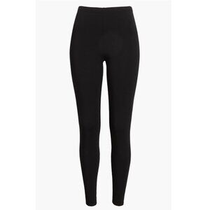 Eileen Fisher Slim Black High-Rise Leggings